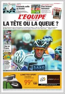 L'Equipe - Samedi 16 Juillet 2011
