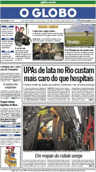 Jornal O Globo - 17 de julho de 2011