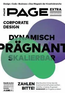 Page Das Magazin der Kreativbranche April No 04 2016