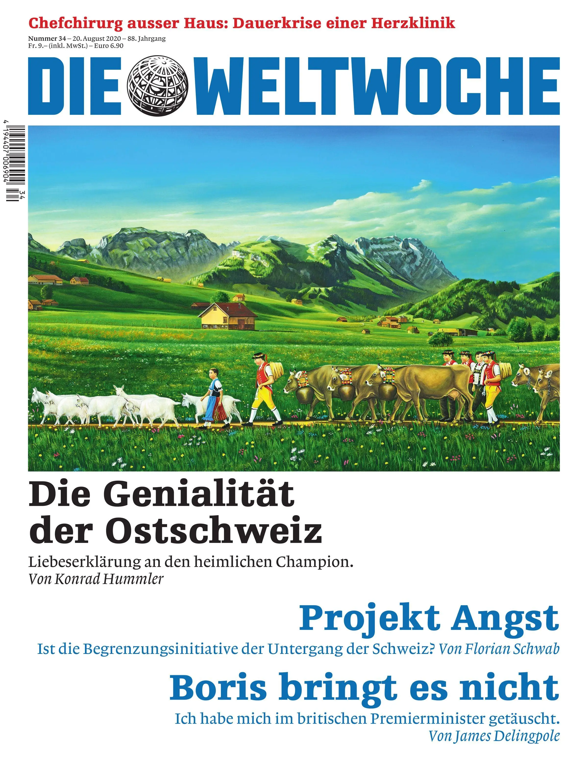 Die Weltwoche – 20. August 2020