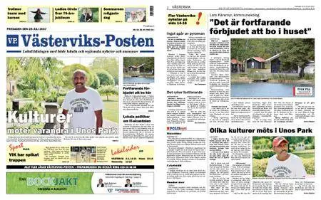 Västerviks-Posten – 28 juli 2017