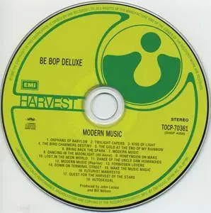 Be Bop Deluxe - Modern Music (1976) {2008 Harvest Japan Mini LP TOCP-70361}
