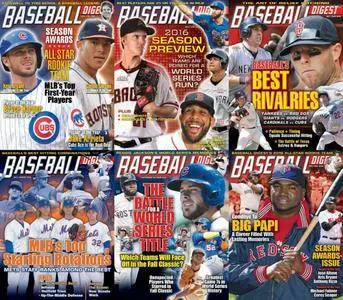 Baseball Digest - 2016 Full Year Issues Collection