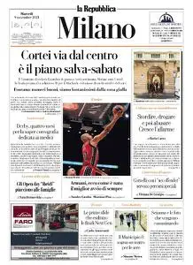 la Repubblica Milano - 9 Novembre 2021