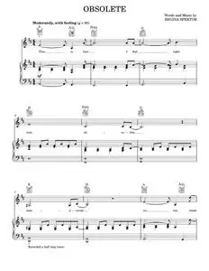 Obsolete - Regina Spektor (Piano-Vocal-Guitar)