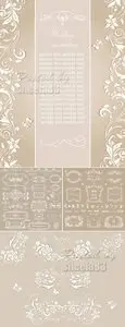 Wedding Invitations & Design Elements Vector