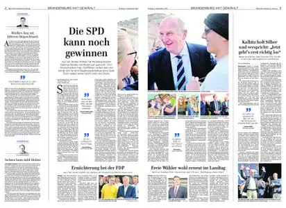 Märkische Allgemeine Jüterboger Echo - 02. September 2019