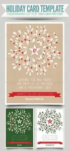 GraphicRiver Holiday Card Template
