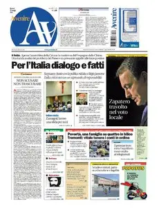 AVVENIRE 24 MAGGIO 2011