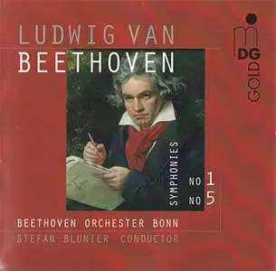 Beethoven - BOB / Blunier - Symphonies No. 1 & 5 (2012, MDG "Gold" # 937 1756-6) {Hybrid-SACD // ISO & HiRes FLAC} [RE-UP]