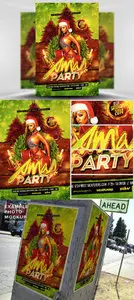 Xmas Party Flyer Template