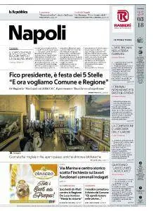 la Repubblica Napoli - 25 Marzo 2018