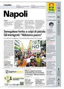 la Repubblica Napoli - 4 Agosto 2018
