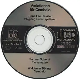 Waldemar Döling - Variationen für Cembalo / Variations for harpsichord [MDG L 3074] {1985}