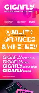 Gigafly Font Family