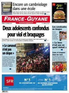 France Guyane du Mardi 24 Janvier 2017