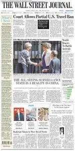 The Wall Street Journal Europe  June 27 2017