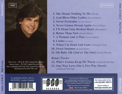 Phil Everly - Phil Everly (1983) Expanded Remastered 2011