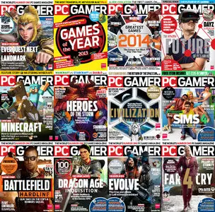 PC Gamer USA - 2014 Full Year Issues Collection