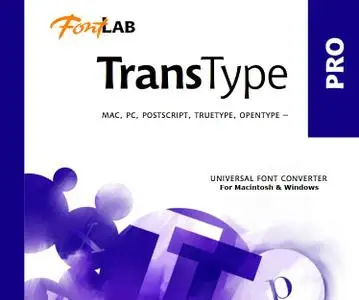 FontLab´s TransType3 Pro