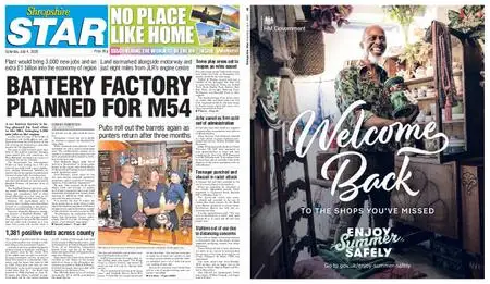 Shropshire Star Shrewsbury Edition – July 04, 2020