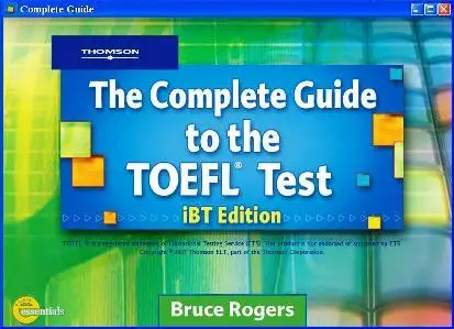 TOEFL Preparation books and CD-ROM