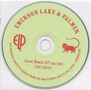 Emerson, Lake & Palmer - The Original Bootleg Series from The Manticore Vaults Vol. 4 Set 4 (2006) {2CD Castle Music rec 1992}