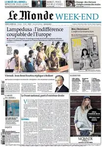 Le Monde Week-end + Magazine et Suppléments du Samedi 5 Octobre 2013