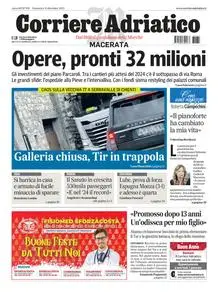 Corriere Adriatico Macerata - 31 Dicembre 2023