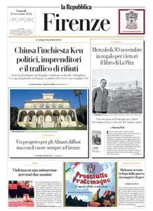 la Repubblica Firenze - 25 Novembre 2022