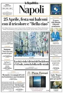 la Repubblica Napoli - 25 Aprile 2020