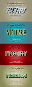 CreativeMarket - Retro Vintage Text Effects