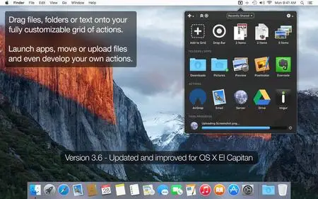 Dropzone 3.6.3 Mac OS X