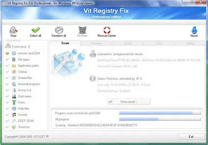 Vit Registry Fix 9.8 Pro Multilanguage Portable