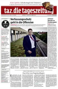 Tageszeitung TAZ vom 11 Februar 2015