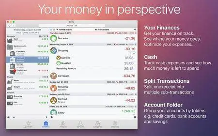 iFinance 4.2.7 Mac OS X