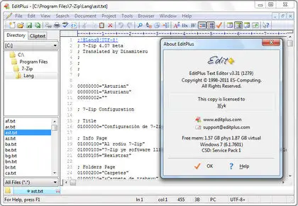 ES-Computing EditPlus v3.31.1279