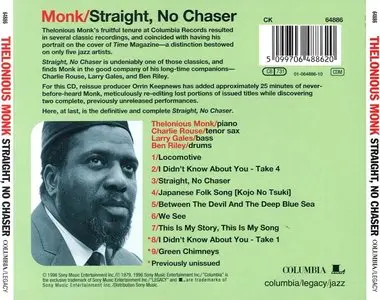 Thelonious Monk - Straight, No Chaser 1967 (1996) 