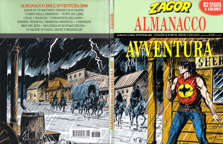 Zagor - Almanacco Avventura 2008 - Uomini Nella Tempesta
