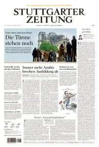 Stuttgarter Zeitung Kreisausgabe Böblingen - 17. April 2019