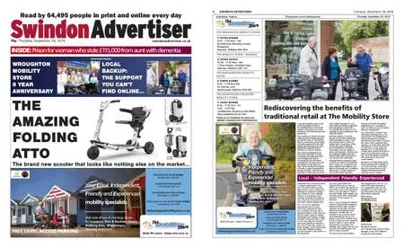 Swindon Advertiser – September 26, 2019