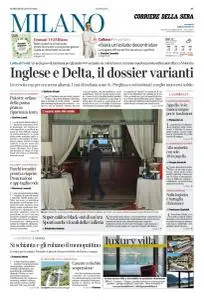 Corriere della Sera Milano - 15 Giugno 2021