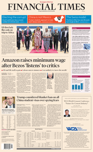 Financial Times Europe – 03 October 2018