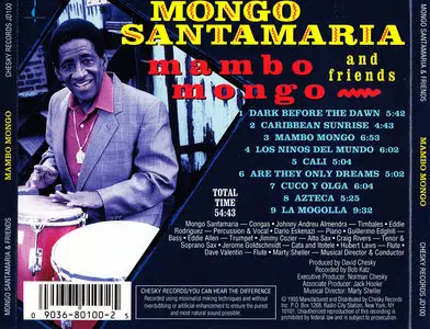 Mongo Santamaria And Friends - Mambo Mongo (1993)