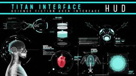 HUD - Titan Interface - Project for After Effects (VideoHive)