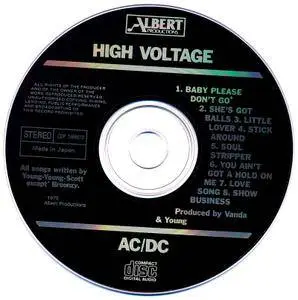 AC/DC - High Voltage (1975)