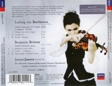 Janine Jansen - Beethoven & Britten: Violin Concertos (2009)