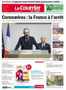 Le Courrier de l'Ouest Deux-Sèvres – 15 mars 2020
