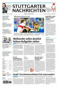 Stuttgarter Nachrichten Blick vom Fernsehturm - 11. September 2017