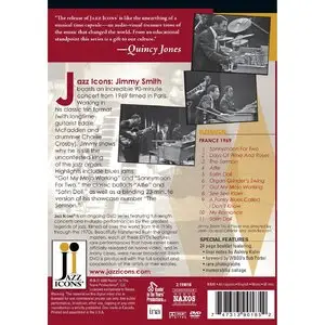 Jimmy Smith - Live In France '69. Jazz Icons Series (2009) [DVD5] {Naxos}